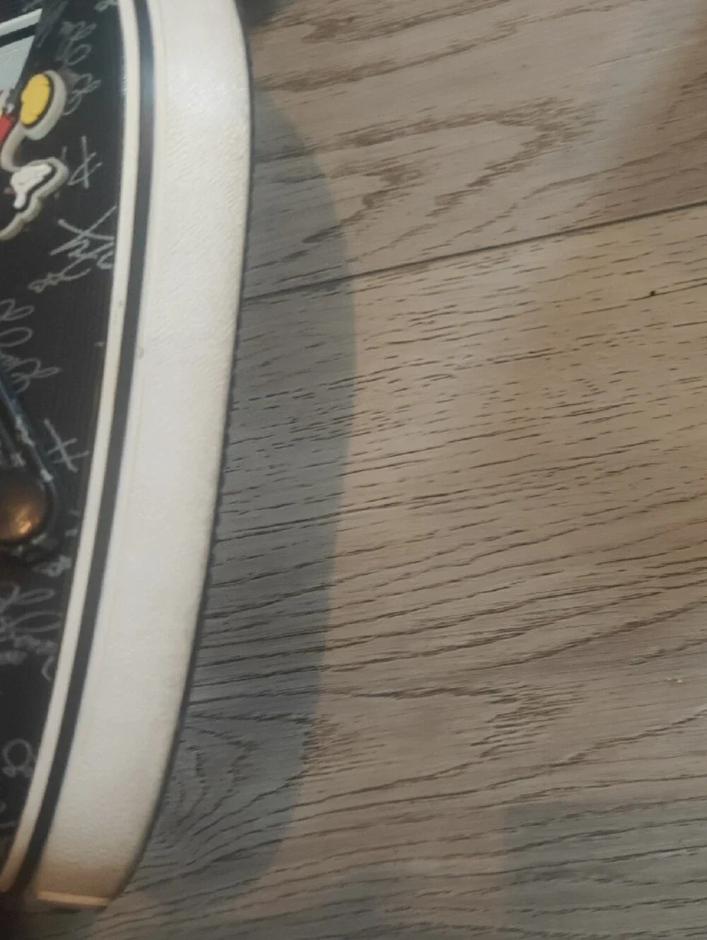 CROCS Black with Disney Characters Used